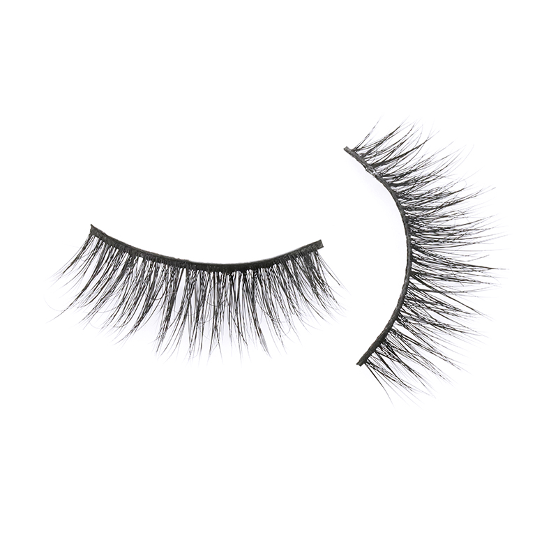 Private Label Wholesale Price 3D Mink Strip Lashes Soft Real Mink Eyelashes JN142